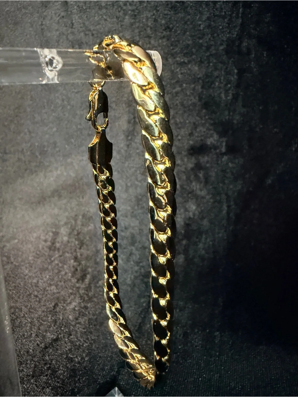 Miami Cuban 8in 6MM 14k Stamped Gold filled necklace w/lobster clasp brand new